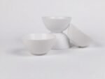 11 OZ Ceramic Soup Bowls for Kitchen White Diamond, Ultra light Set of 4 Perfect for Soup Bowls for Kitchen, Ramen Bowl, for Oatmeal, Fruit,Salad and Rice Bowl, Dishwasher & Microwave Safe (4.73 INCH)