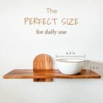 Ceramic Bowls For Kitchen, 28oz - Bowl Set of 4 - For Cereal, Salad, Pasta, Soup, Dessert, Serving etc - Dishwasher, Microwave, and Oven Safe - For Breakfast, Lunch and Dinner - Vanilla White - Image 2