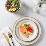 Ceramic Dinnerware Sets,Stoneware Handmade Reactive Glaze Plates and Bowls Sets,Chip and Crack Resistant | Dishwasher & Microwave Safe,Dishes Set Service for 4 (12pc) - Image 2